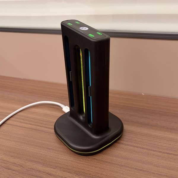 4 Controller Magnetisk Ladestation Stand Spiltilbehør til NS2