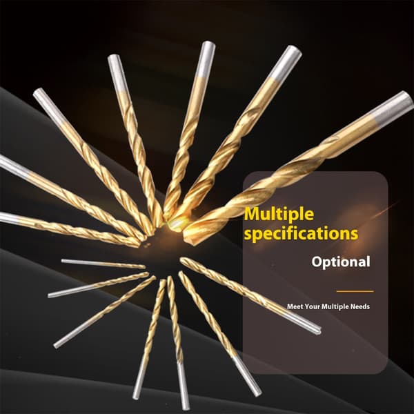 99 stk. HSS bor 1,5 mm-10 mm Multimaterialebrug til industrielle projekter