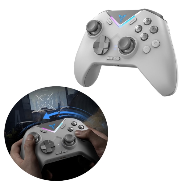 FlydigiVader 3 Game Controller Spelhandtag Innovation Force-switchable Trigger med RGB Light 6 Axis Motion Sensing