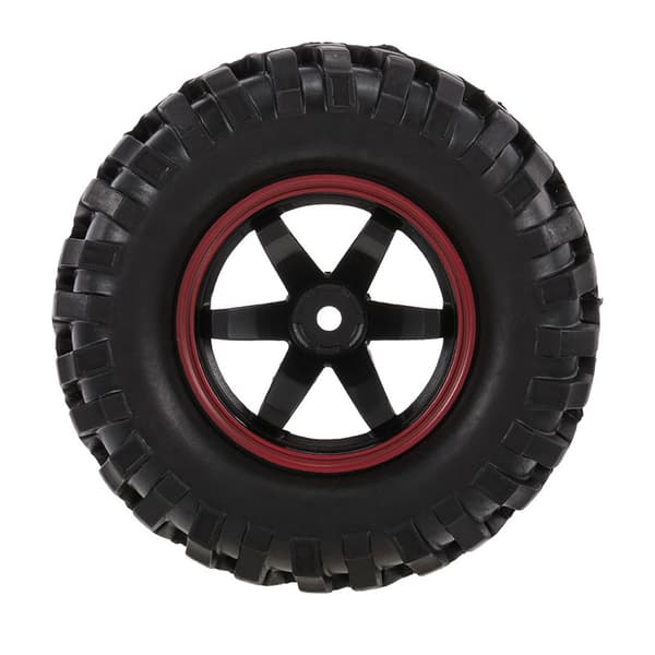 Simulaatio RC-vanteet kumiset Beadlock 6-puolaisilla HSP Redcat 1/10 autoon