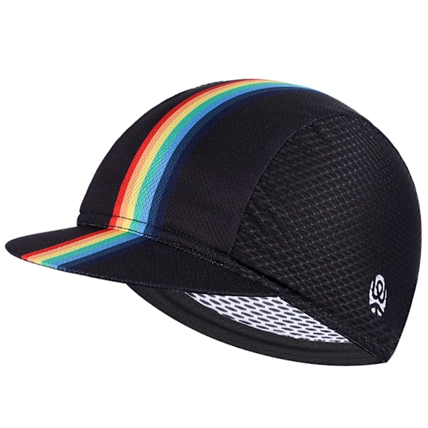 Cykelkeps Andningsbar Hjälm Foder Solskydd Mössa Cykelutrustning Gradient blue black