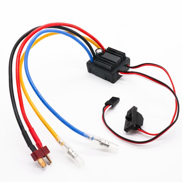 80A børstet elektronisk hastighedsregulator til 1/8 1/10 RC bil, lastbil, buggy