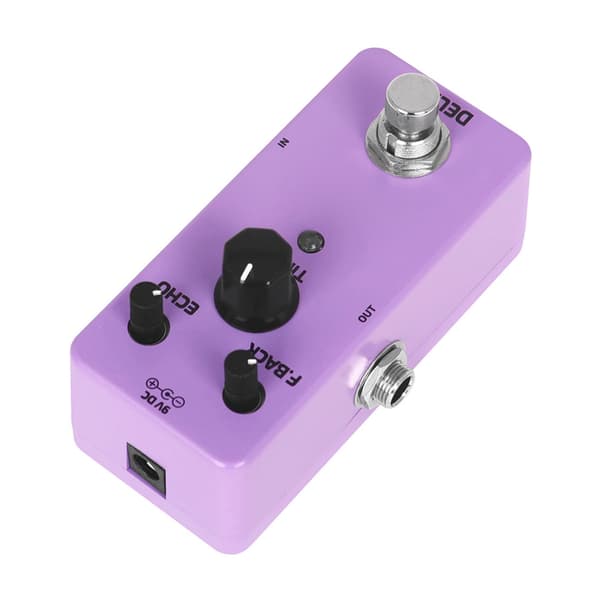DC9V Mini Single Effect Pedaler Gitar Delay Pedal Delay Gitar Effektpedal