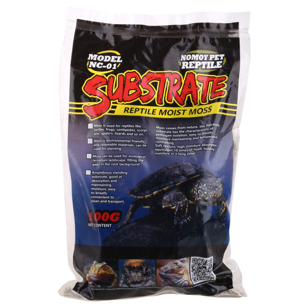100G Terrarium Moss Natural Moss Terrarium dekorasjonsplanter for skilpadde for Fr.