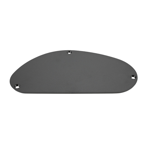 Svart plast basgitarr cover Bakplåt Kablar Bakplatta Gitarr Bas Pickguard Gitarrtillbehör Gitarrdelar