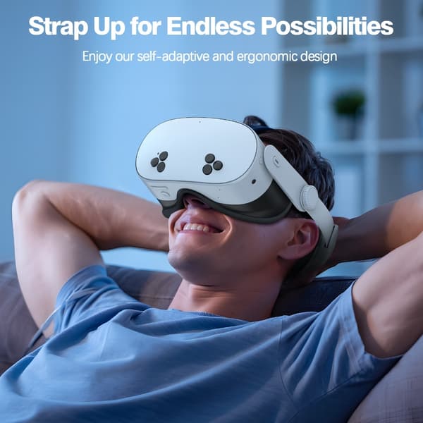 Justerbare hodestropper for 2/3/3S VR-headset Stroppetilbehør