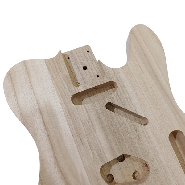 Trägitarr Tunna Gitarrkropp Handgjord DIY Elgitarr Kroppsdelar