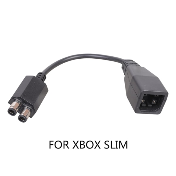 Socket Converter Adapter Ledning Kabel Strømforsyning for 360 Flat til Slim