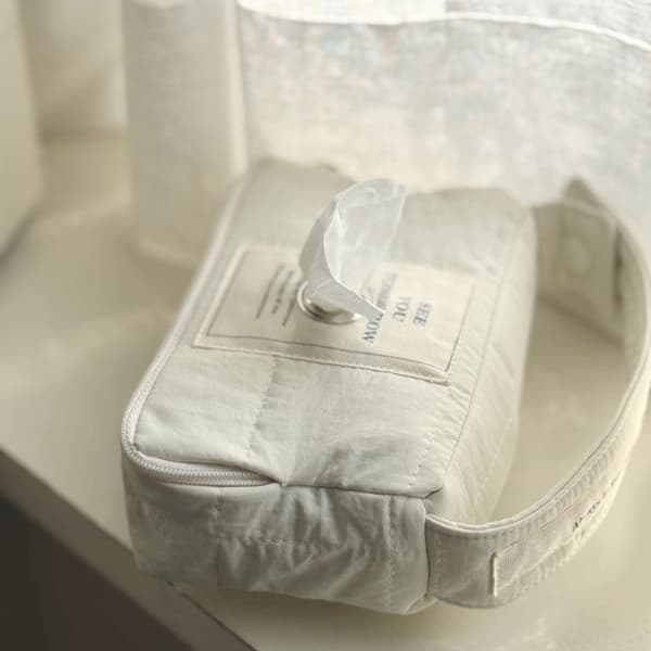 Resevänlig Baby Essential Våtservetter Dispenser Väska Barnvagnskompatibilitet