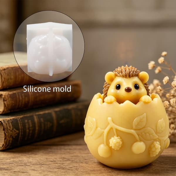 Silikonpiggsvinform for kunstnerisk lyslaging