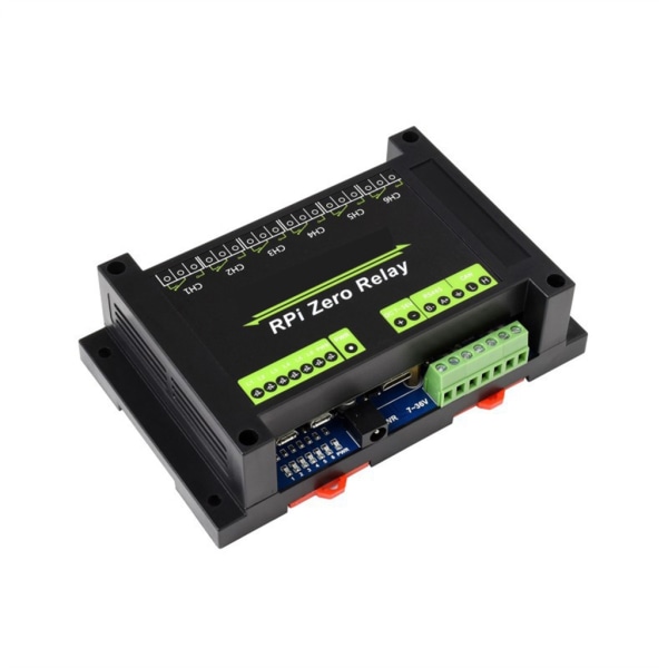 Industriell 6-kanals relémodul RS485/CAN for RaspberryPiZero Industrial Expansion Board EU-standard
