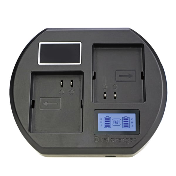 LCD-laddare för Arlo Pro 2 Batteriladdare Station Ersättning för Arlo Pro Black