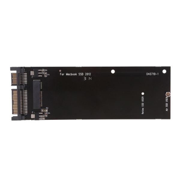 SATA til 2012 til A1465 A1466 SSD Konverter kortadapterkortkort SATA 6Gbps til 2012 SSD-konverterkortudskiftning