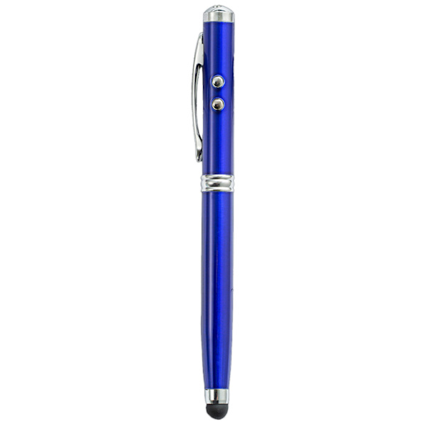 Sensitive Stylus Gel Pen Infrarød Indikator LED Lys 4 i 1 til Kvinder Mænd Gave
