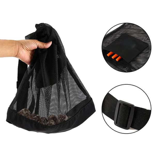 Svampejagt Netpose Høst Svampekurv Samlepose Mesh Pouch