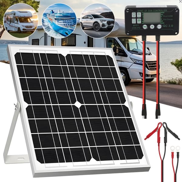 Højeffektiv Monokrystallinsk Solarplade Sæt 40W Solcellepanel