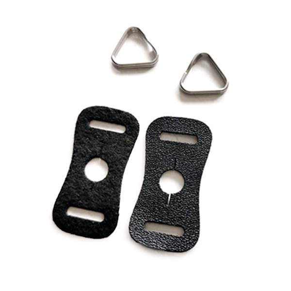 1 par kamerastropp for Triangle Split Ring Adapter Leather Protector Cover Pads