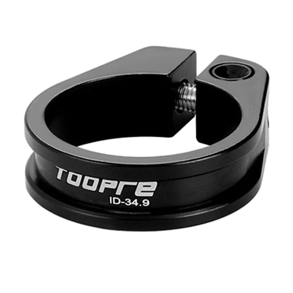 Sadelstolpsklämma i aluminiumlegering för mountainbikes 34.9mm Black