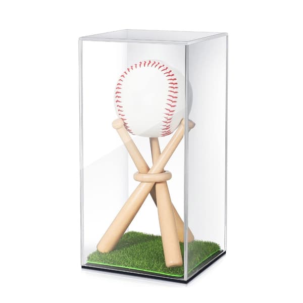 Akryl Baseballboks Baseball Display Holder Stand Klar Baseball Holder