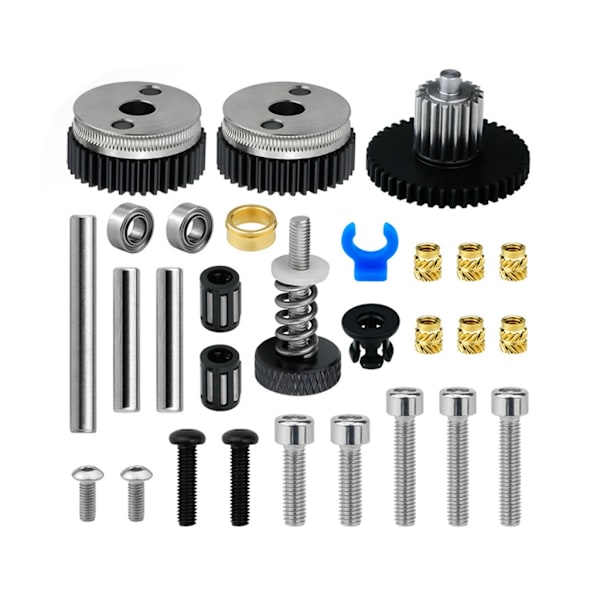 HGX-ekstruder ekstruder Gear Kit Hærdet stål Opgraderings Feed Gear Ekstruder Kit
