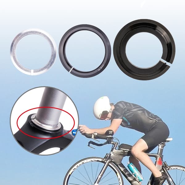 Integrerad typ ersättningshuvudset bascyklar headset bas kompressioner båge Straight pipe 28.6