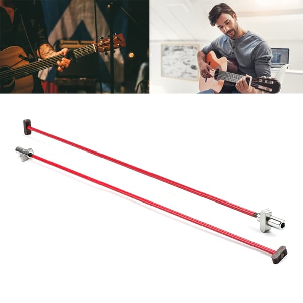 Gitarrhals Reparation Gitarr Truss Rod Tvåvägs Rod Typ Justerbar Låg Profil