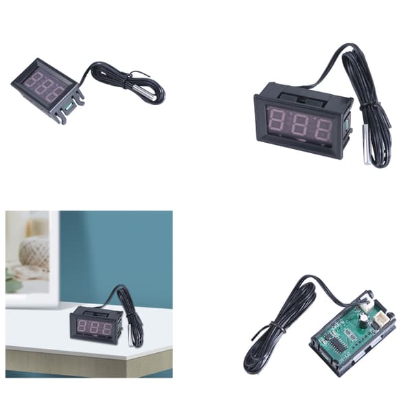 Temperaturmåler Temperatursensor Måledisplay for industrielle omgivelser