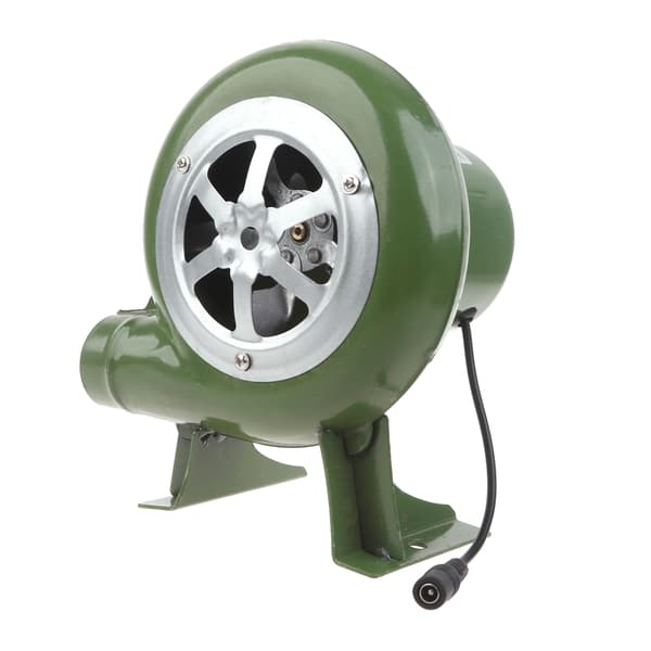 BBQ Ventilator 12V 30W Luftblæser til Grill Picnic Camping Ildstarter Blæser