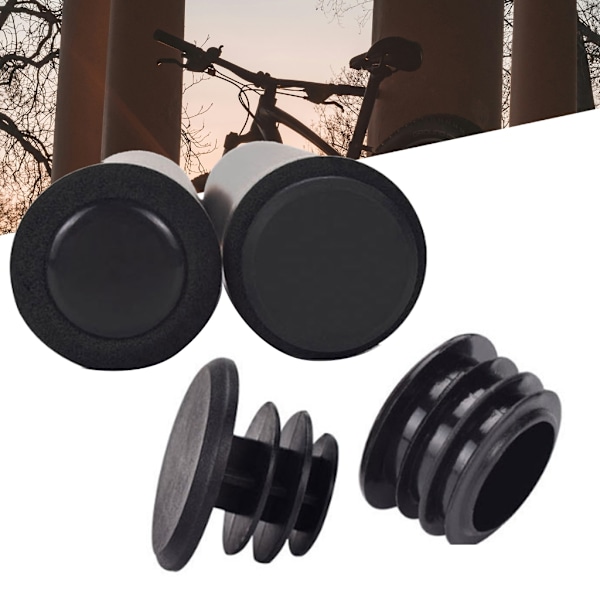 10 st Plast Cykelstyre Ändpluggar Cykelstyre Ändkåpor för Cyklar Stopper 01 style