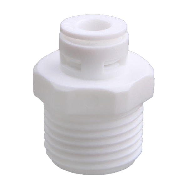 10 kpl vedenpuhdistin 1/2" kierre uros - 1/4" push to putkeen pikaliitin käänteisosmoosi RO vesijärjestelmän liittimet