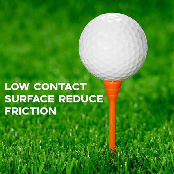 10 stk. Golf Tees Lav Modstand Slot Golf Tees Golf Base Support Tees Sæt