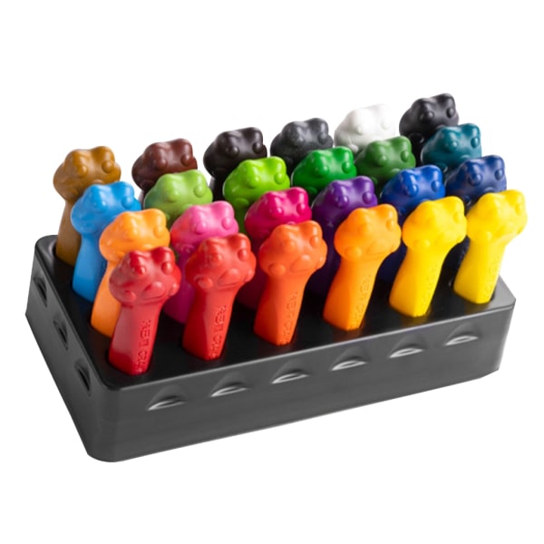 Färgkritor Pennor Kritor Ritning Färgpennor för barn Trianglar Kritor Barn tvättbara kritor för småbarn