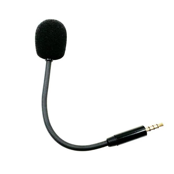 3,5 mm guldpläterad mikrofon med rak kontakt för spelheadset PC