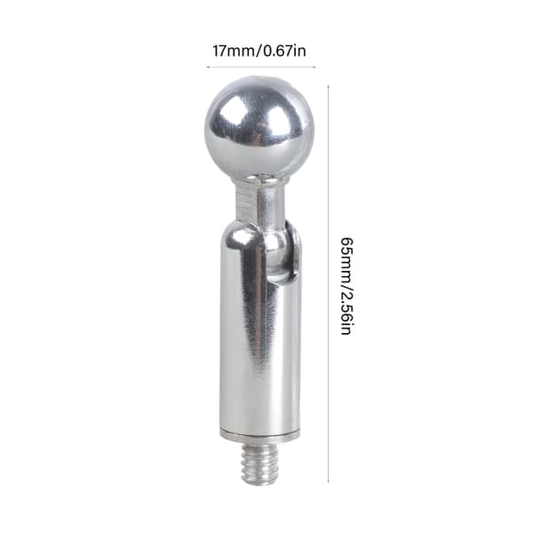 1/4 Hann til 17mm Kuleadapter Universell Passform for Kamerafester Stativer