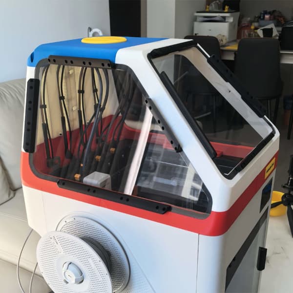 Oppgraderer 3D-skriverens holdbarhet og ventilert kabinett for U1