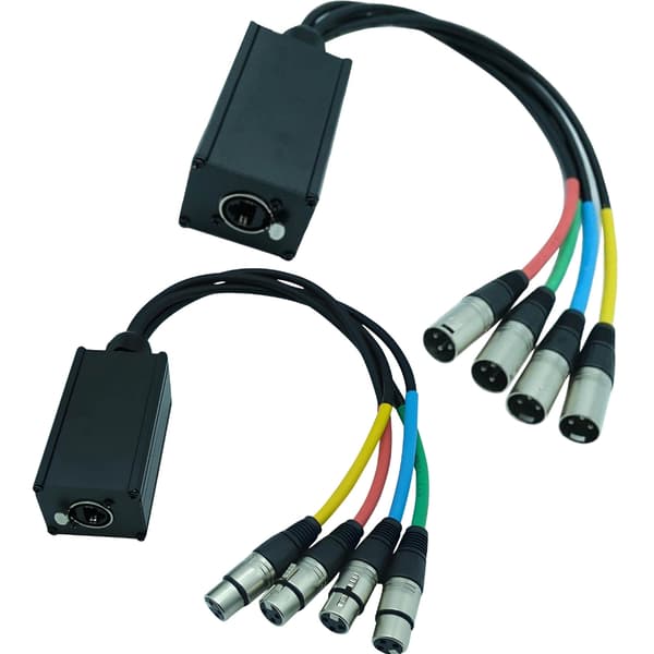 Multi Nettverk Breakout Mottaker for Scene Lyd Belysning Innspilling Varig