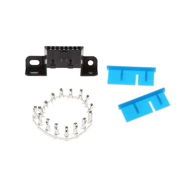 16-benet hun-ledningsstikstik OBDII-bilautoadapter OBD2 Universal
