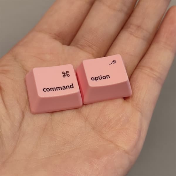 1 25U Dye Sublimated Keycaps In Com Opt 1 25U Size For Mechanical Keyboards