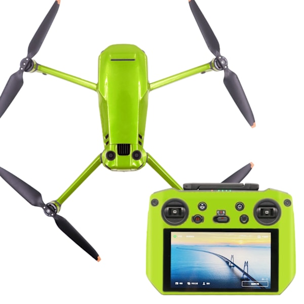 Fargerike drone-klistremerker for for Mavic 3-dekal-hud-klistremerke Drone-kroppsfjernkontroll batteri for beskyttelse filmcov