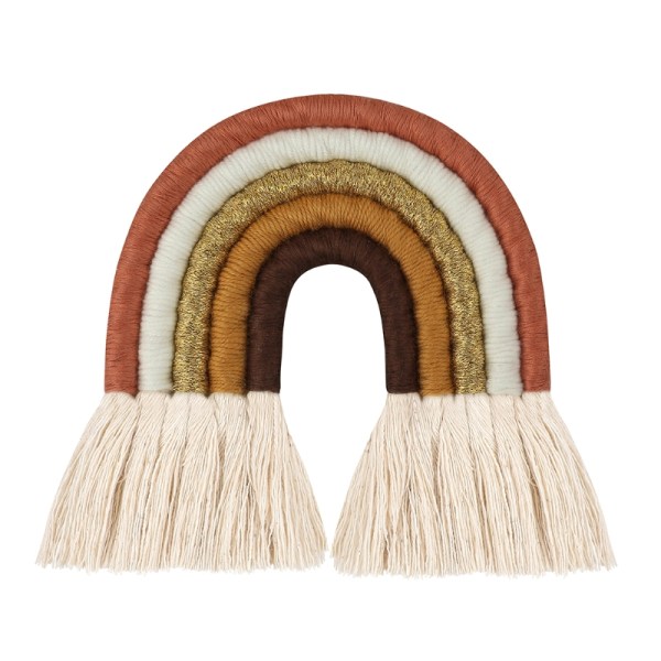Nursery Room Ornaments Nursery Soveværelse Rainbow Nordic Boho Wall Art Tapestry