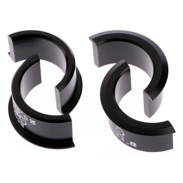 4 stk. cykelstyr shim 25,4 mm til 31,8 mm frempind til fast gear MTB racercykel