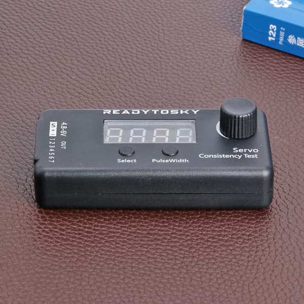 Mini Digital Servo/ESC Konsistenstester med 3 Moduser Brukt for RC Drone Bil