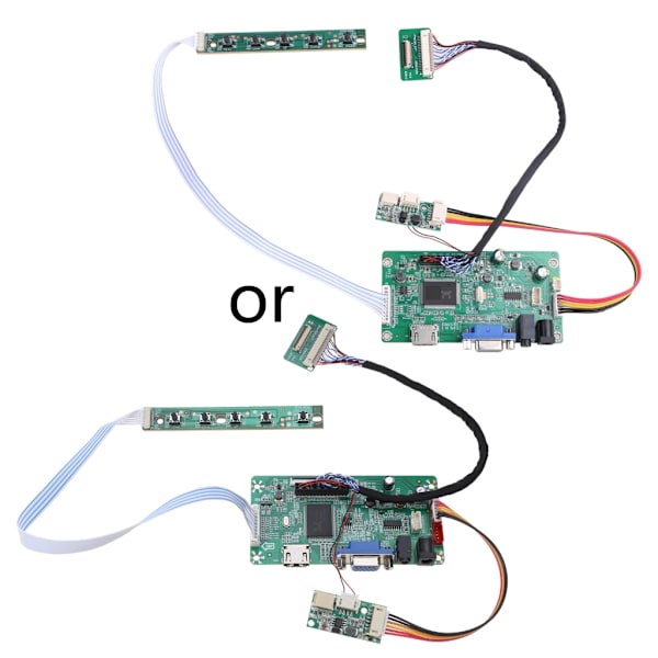 LCD-skjermpanel med HDMI-kompatibelt LCD-kontroller-driverkort