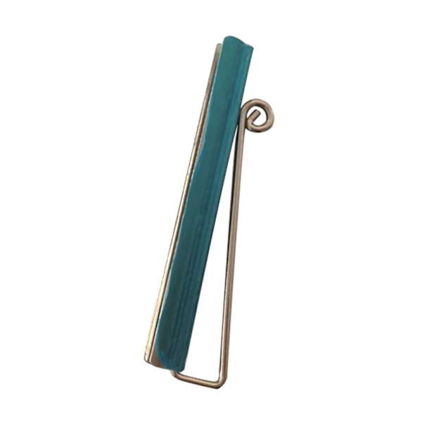 Hållbar Spring Money Clip Bar Metall för Bifold plånbok handväska Läder Craft Tools