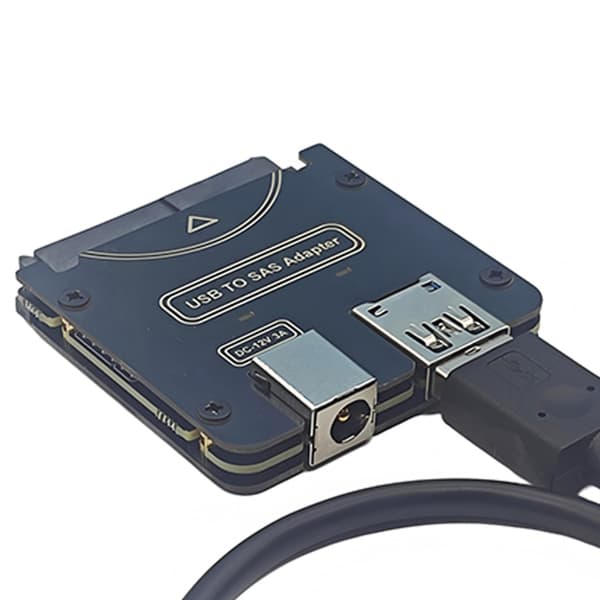 SASHDD USB-vært til dataoverførsel 5 Gbps gennemløb 12V strøm essentiel