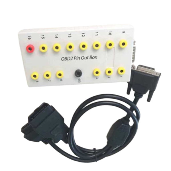 OBDII Breakouts Testbox OBD2 Breakouts Box OBDII Protocol Detector CAN Test Box Car Breakout Tester