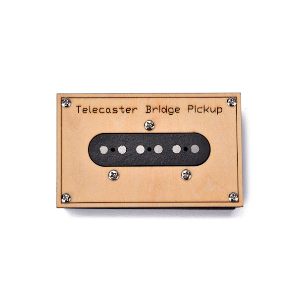 Alnico 5 S-trat Single Coil Bridge Pickup for Elektrisk Gitar Deler, Svart