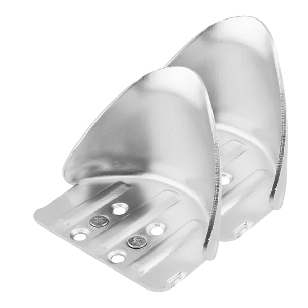 Metall Stelthälfästen 2-pack med tillbehörssatser för byggsäkerhet