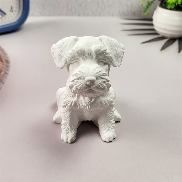 3D Hundeform Silikoneforme Ornament Gipsforme Håndlavede Støbeforme