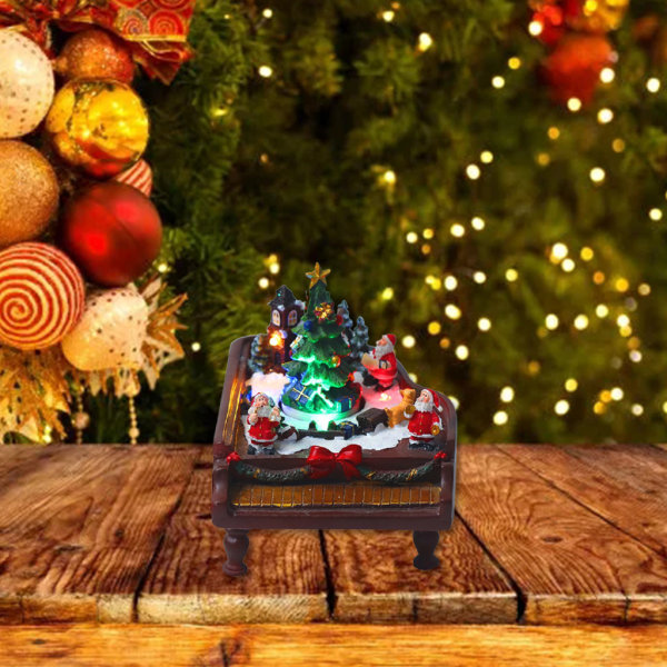 Ledbelysning Batteridriven LED Light Up Christmas Windmill Christmas Village